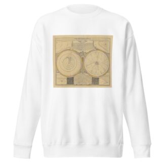 Atlas Coelestis Pl.26 by Johann Gabriel Doppelmayr Sweatshirt