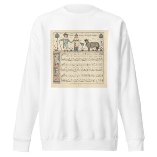 Baa! Baa! Black Sheep by Walter Crane Sweatshirt
