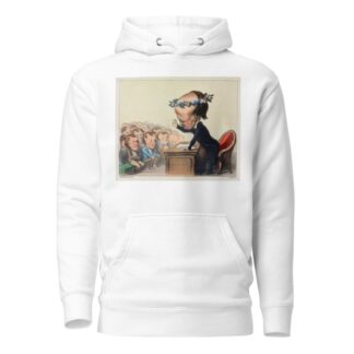 Souvenirs du congrès de la Paix by Honoré Daumier Hoodie