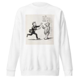 Declare, declare, O Teddy bear by William Henry Walker Sweatshirt