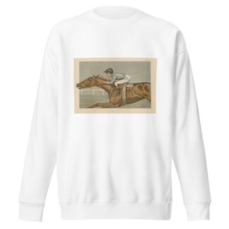 Vanity Fair; Jockeys; ‘An American Jockey’, Tod Sloane, May 25, 1899 by Godfrey Douglas Giles Sweatshirt