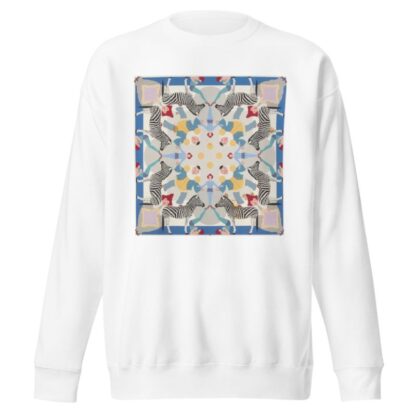 Circus Bed Quilt by Maxfield Parrish Sweatshirt