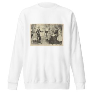 Home for the holidays by Charles Dana Gibson Sweatshirt
