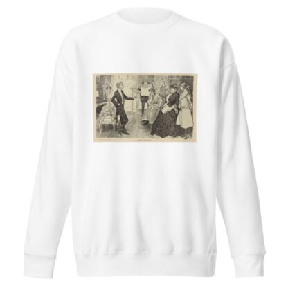 Home for the holidays by Charles Dana Gibson Sweatshirt