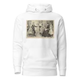 Home for the holidays by Charles Dana Gibson Hoodie