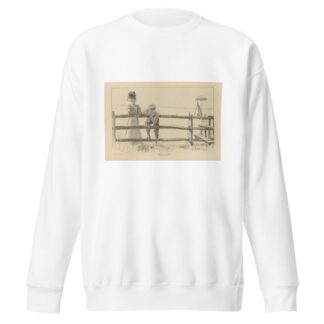 Advice to beginners. Keep close to nature by Charles Dana Gibson Sweatshirt
