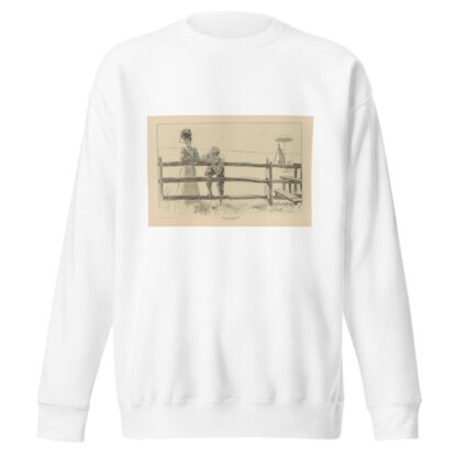 Advice to beginners. Keep close to nature by Charles Dana Gibson Sweatshirt