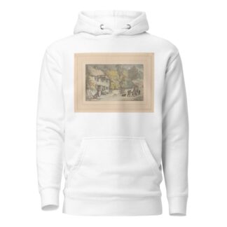 The World’s End Inn by Thomas Rowlandson Hoodie