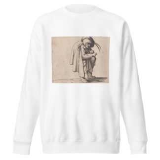 Le jouer de vielle by Jacques Callot Sweatshirt