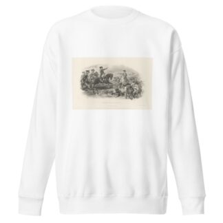 Washington at Monmouth. by Felix Octavius Carr Darley Sweatshirt