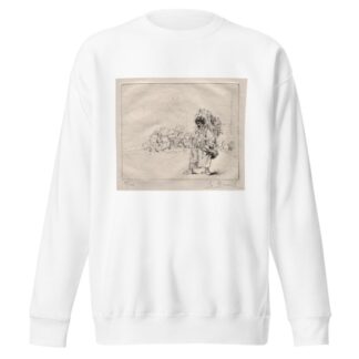 Marchand a la Hotte by Auguste Brouet Sweatshirt