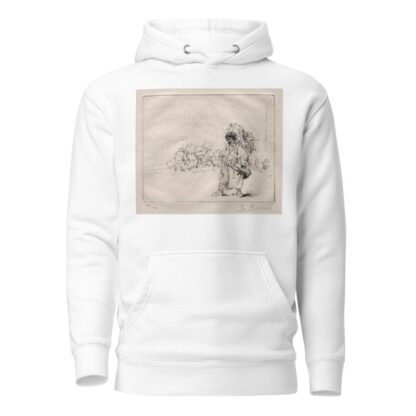 Marchand a la Hotte by Auguste Brouet Hoodie