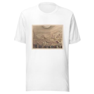 Society for the Encouragement of Arts by Thomas Rowlandson T-Shirt