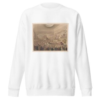 Society for the Encouragement of Arts by Thomas Rowlandson Sweatshirt
