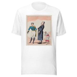 Quatre vingts francs un mille de pièces Cent francs si vous voulez. Non by Moloch (Alphonse Hector Colomb) T-Shirt