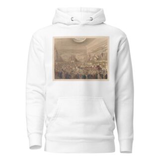 Society for the Encouragement of Arts by Thomas Rowlandson Hoodie