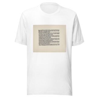 Beispiele kunstlerischer Schrift Pl.070 by Rudolf von Larisch T-Shirt