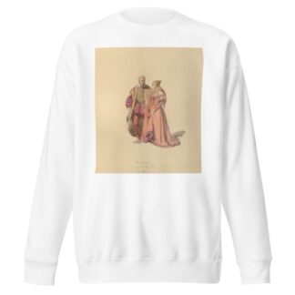 Sketches of costume Pl.115 by John Richard Coke Smyth Sweatshirt