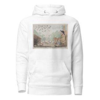 A Flight of Parsons by George Moutard Woodward Hoodie