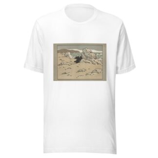 The Wandering Jew; Back Cover by Henri Rivière T-Shirt
