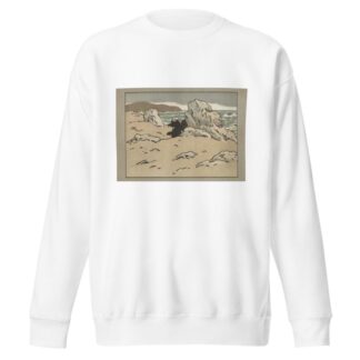 The Wandering Jew; Back Cover by Henri Rivière Sweatshirt