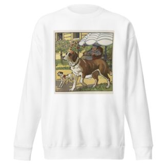 Unsere Haustiere Pl.13 by Fritz Gareis jr. Sweatshirt