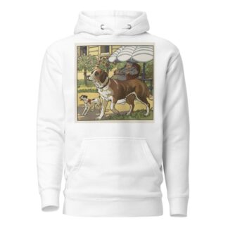 Unsere Haustiere Pl.13 by Fritz Gareis jr. Hoodie