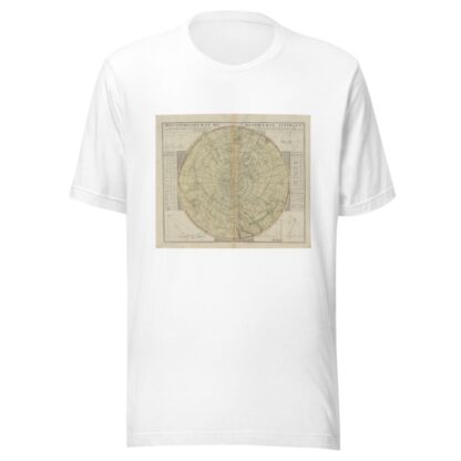 Atlas Coelestis Pl.28 by Johann Gabriel Doppelmayr T-Shirt