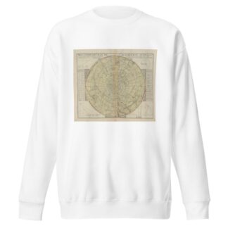 Atlas Coelestis Pl.28 by Johann Gabriel Doppelmayr Sweatshirt