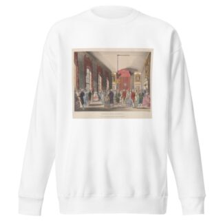 Drawing Room St James’s by Thomas Rowlandson Sweatshirt