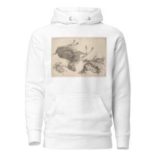 Dead deer, hares and game by Wenceslaus Hollar Hoodie