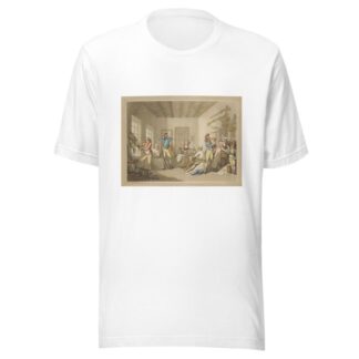 English barracks by Thomas Rowlandson T-Shirt