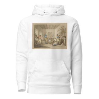 English barracks by Thomas Rowlandson Hoodie