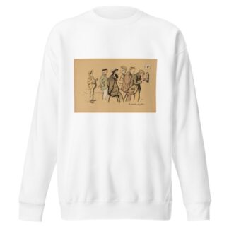 Le mutuel a la pelouse by Georges Goursat (Sem) Sweatshirt