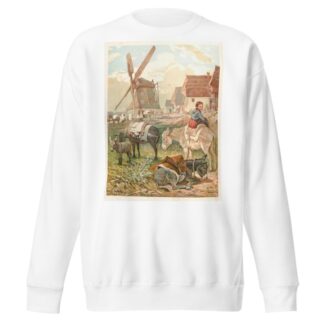Durch die Welt voller Wonne und Jugendlust! Pl.06 by Ludwig Friedrich Göbelbecker Sweatshirt
