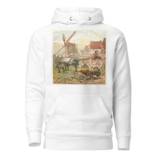 Durch die Welt voller Wonne und Jugendlust! Pl.06 by Ludwig Friedrich Göbelbecker Hoodie