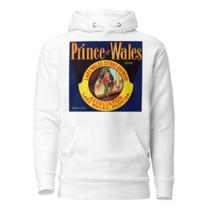 Prince of Wales Brand Citrus Label by Anonymous Hoodie