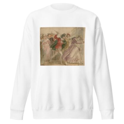 Illustrations to Shakespeare Pl.097 by John Massey Wright Sweatshirt