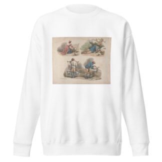 Studies of Laborers by George Morland Sweatshirt