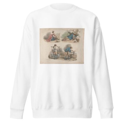 Studies of Laborers by George Morland Sweatshirt