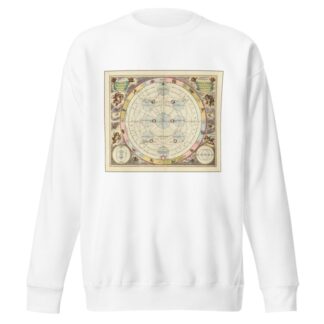 Theoria Lunae, Eius Motum Per Eccentricum Et Epicyclum Demonstrans by Andreas Cellarius Sweatshirt
