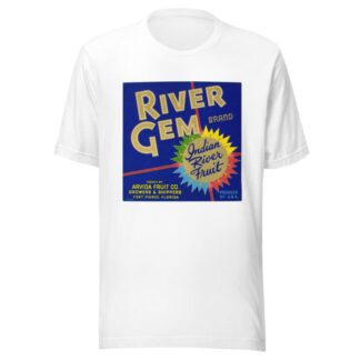 River Gem Brand Citrus Label by Anonymous T-Shirt