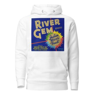 River Gem Brand Citrus Label by Anonymous Hoodie