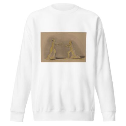 Aux petites Carmélites ; deux personnages avec un enfant by Anonymous Sweatshirt