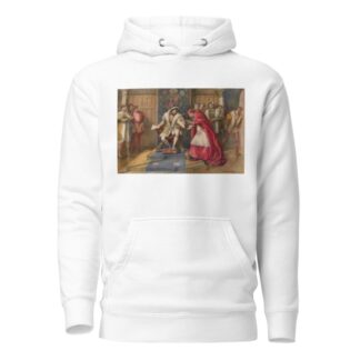 King Henry VIII; III, 2, the fall of Cardinal Wolsey by Henry James Haley Hoodie