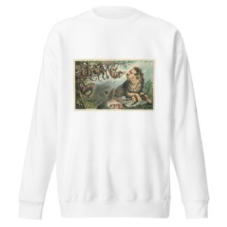 Why they dislike him — he will not prove himself a cat’s-paw in the enterprise by Bernhard Gillam Sweatshirt