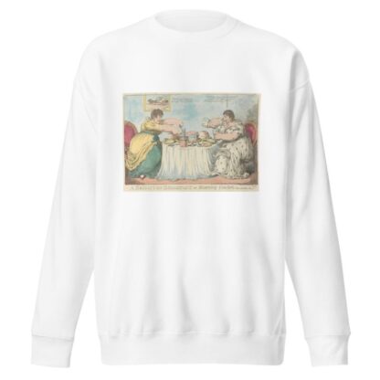 A Brighton Breakfast or Morning Comforts by Charles Williams Sweatshirt