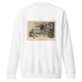 Mr. Pipp loses his temper by Charles Dana Gibson Sweatshirt