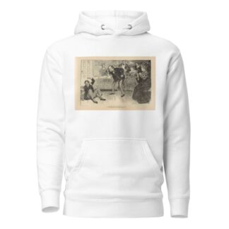 Mr. Pipp loses his temper by Charles Dana Gibson Hoodie