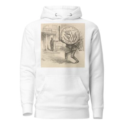 Whom the gods wish to destroy they first make mad by Thomas Nast Hoodie